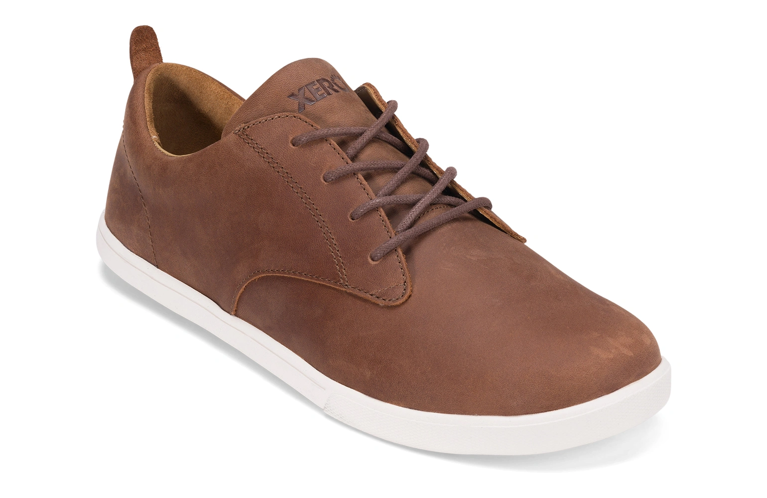 Xero Mens Glenn Leather Minimalist Barefoot Casual Hiking Shoes Barefoot 9.5 Xero Shoes Glenn barefoot sneaker - Men - Widetoes main image 3