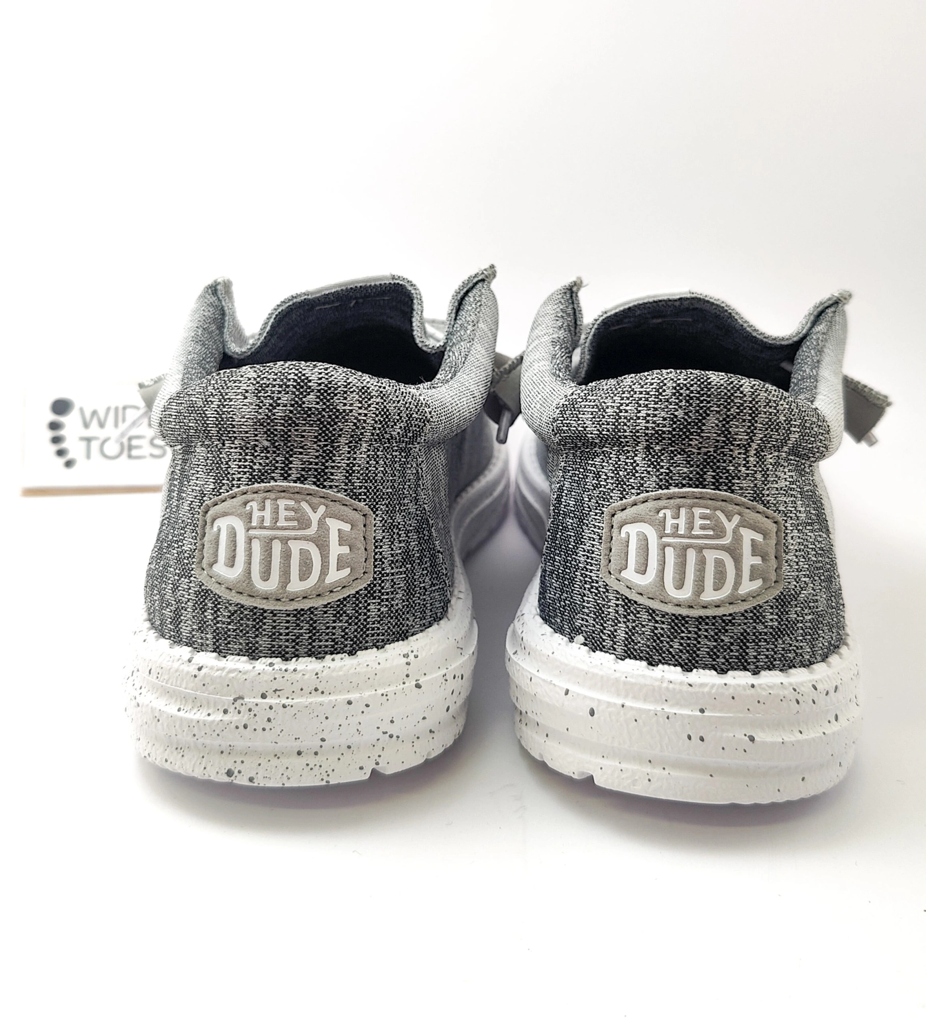 Hey Dude Canvas Slip-On Shoes in Light gray  with Gray Sole HEYDUDE WALLY STRETCH CANVAS - SLIP-ON SCHUHE - Casual lace  main image 4