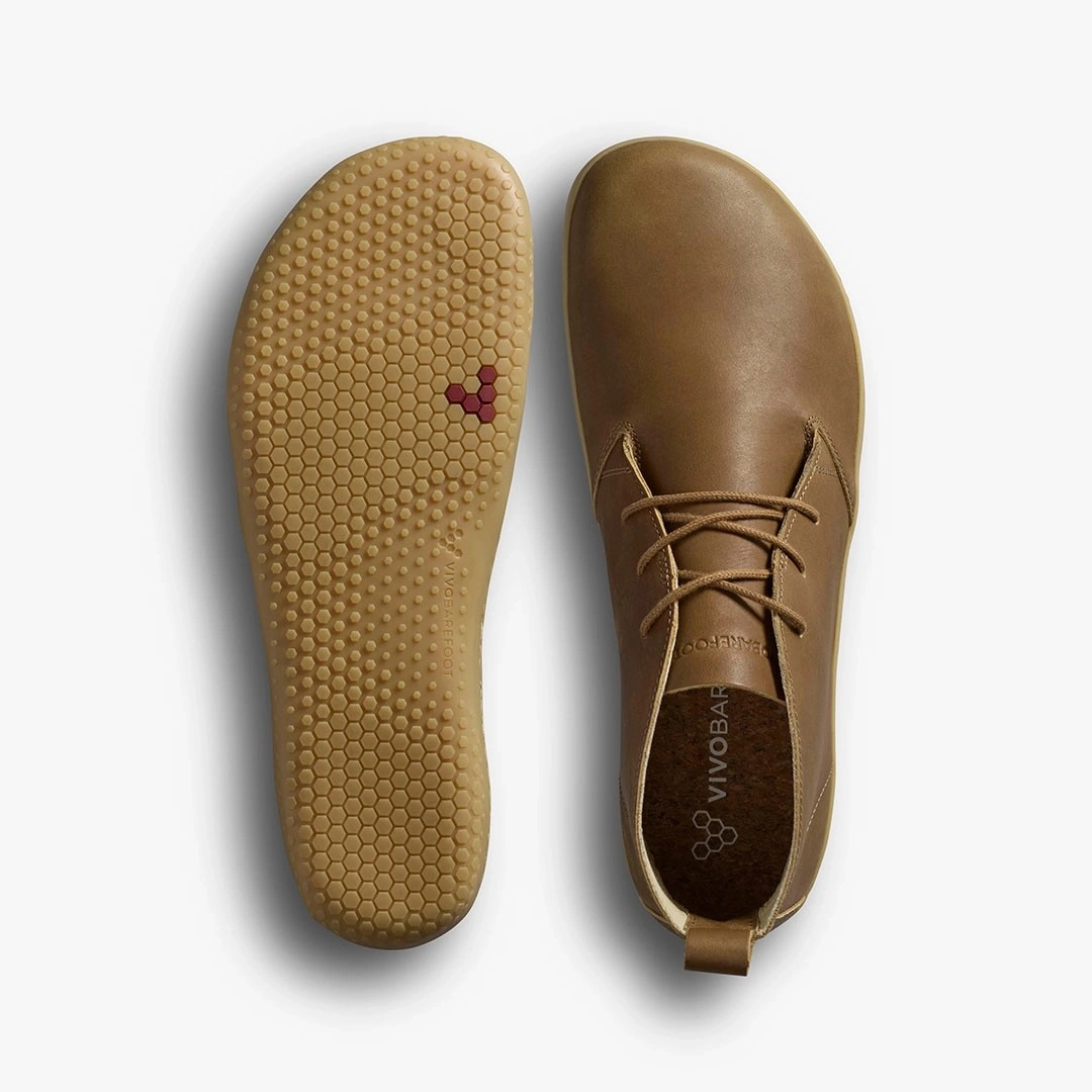 Vivobarefoot Ra IV Barefoot Sneakers in Leather - Men - Widetoes