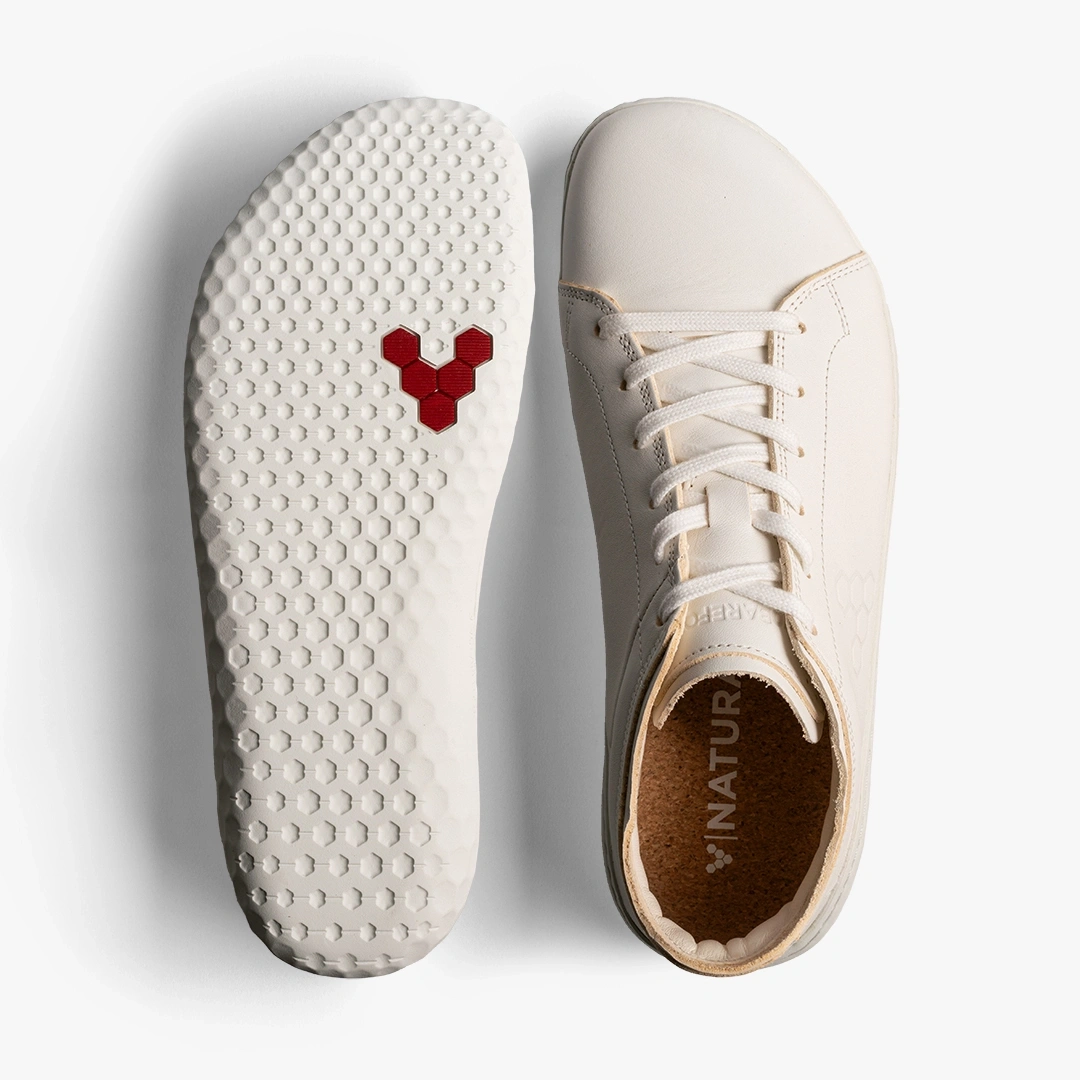 Vivobarefoot Geo Court IV Barefoot leather sneakers - Men - Widetoes