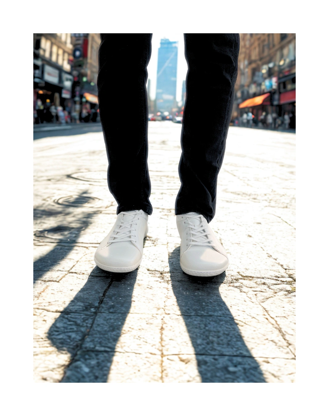 Vivobarefoot Geo Court IV Barefoot leather sneakers - Men - Widetoes