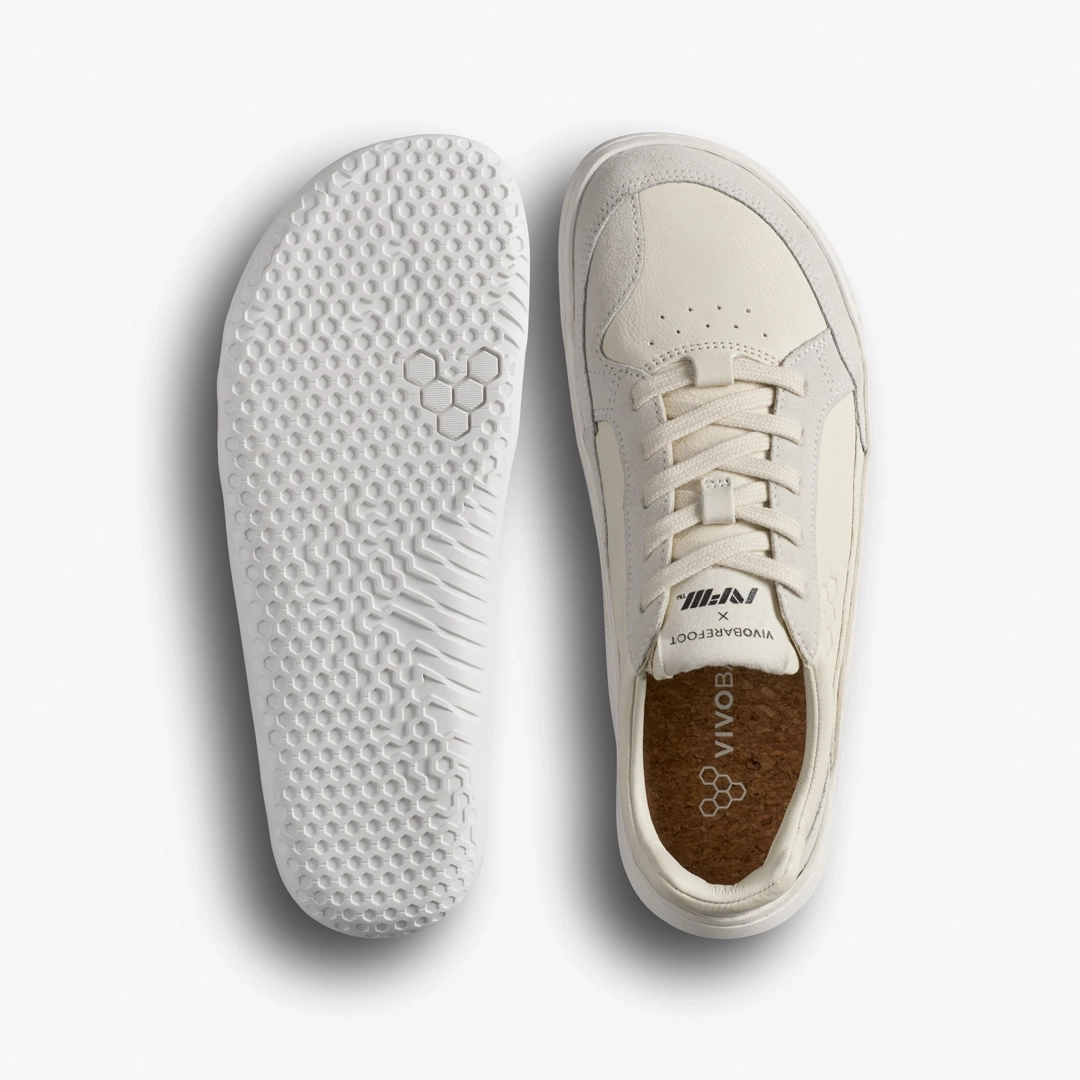 VivoBarefoot GOBI II EU41 ホワイトラバー Vivobarefoot Gobi II Sneaker Leather - Men - Widetoes