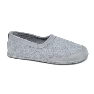 OmaKing Barefoot Felt Slippers - Unisex - Grey