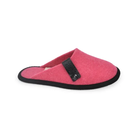 OmaKing Felt Slippers - Barn - Pink
