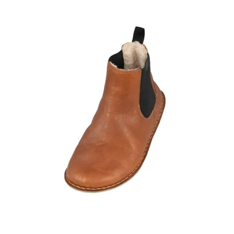 Cognac Brown Shearling