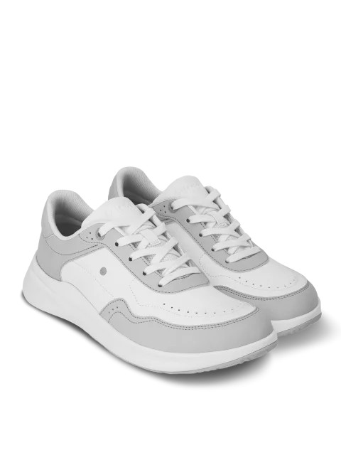 White & Light Grey