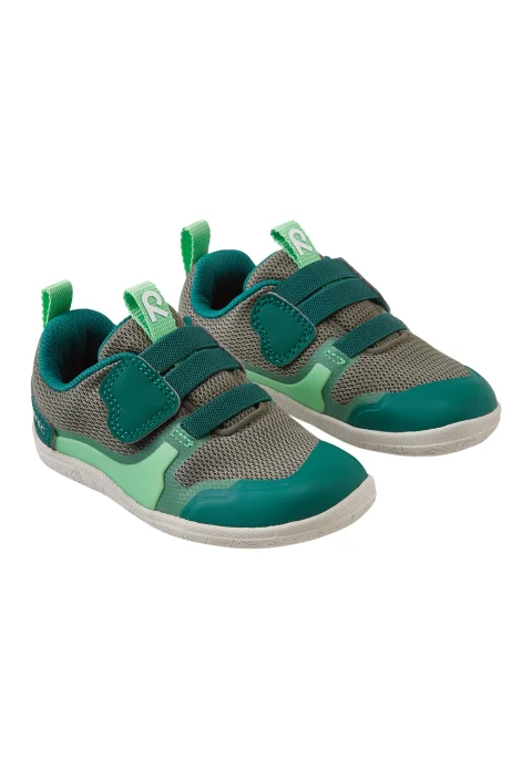Reima Tepastelu waterproof barefootshoes - Kids - Greyish green