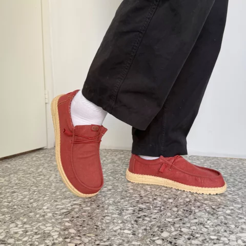 Burnt Red / Boulder Tan