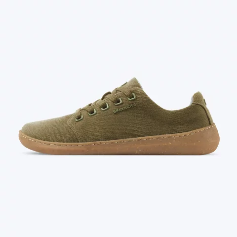 skinners-wanderer-ii-barefoot-sneakers-unisex-military-green-069d4bef4090b2.webp