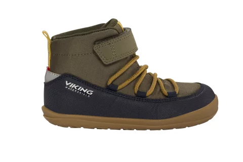 Viking Birch Barefoot Mid WP 1V Frühjahrs- und Herbstschuhe - Kinder und Junioren