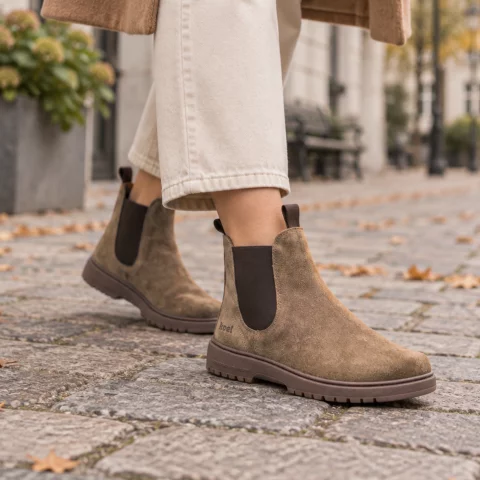 Koel Gavien Suede Paljasjalkabootsit - Unisex