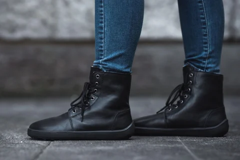 Be Lenka Winter barfotakängor - Svart (unisex)