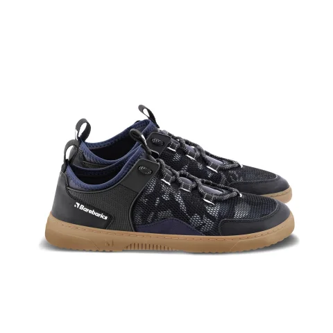 Barebarics Rebel Barfotasneakers - Unisex - Arméblå
